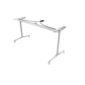 FlipTopTable Base Extends from 48" to 72" - Cloud White Nesting table, Training Table